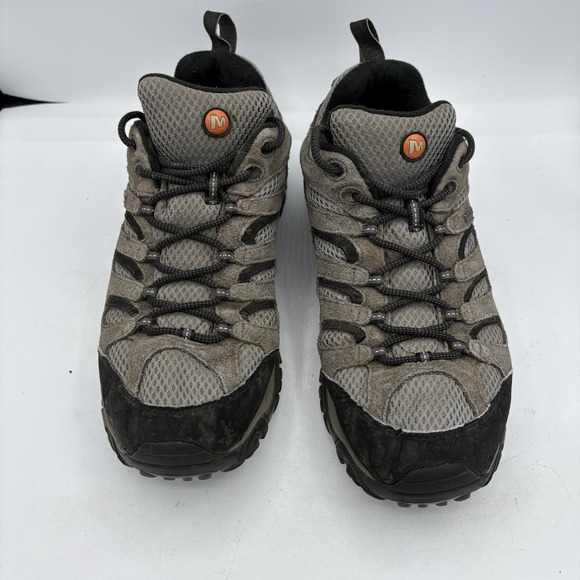 Merrell Hike Shoes Men's Size 11 Moab Waterproof Hiking Camp Beluga Gray J88629 - Picture 4 of 9